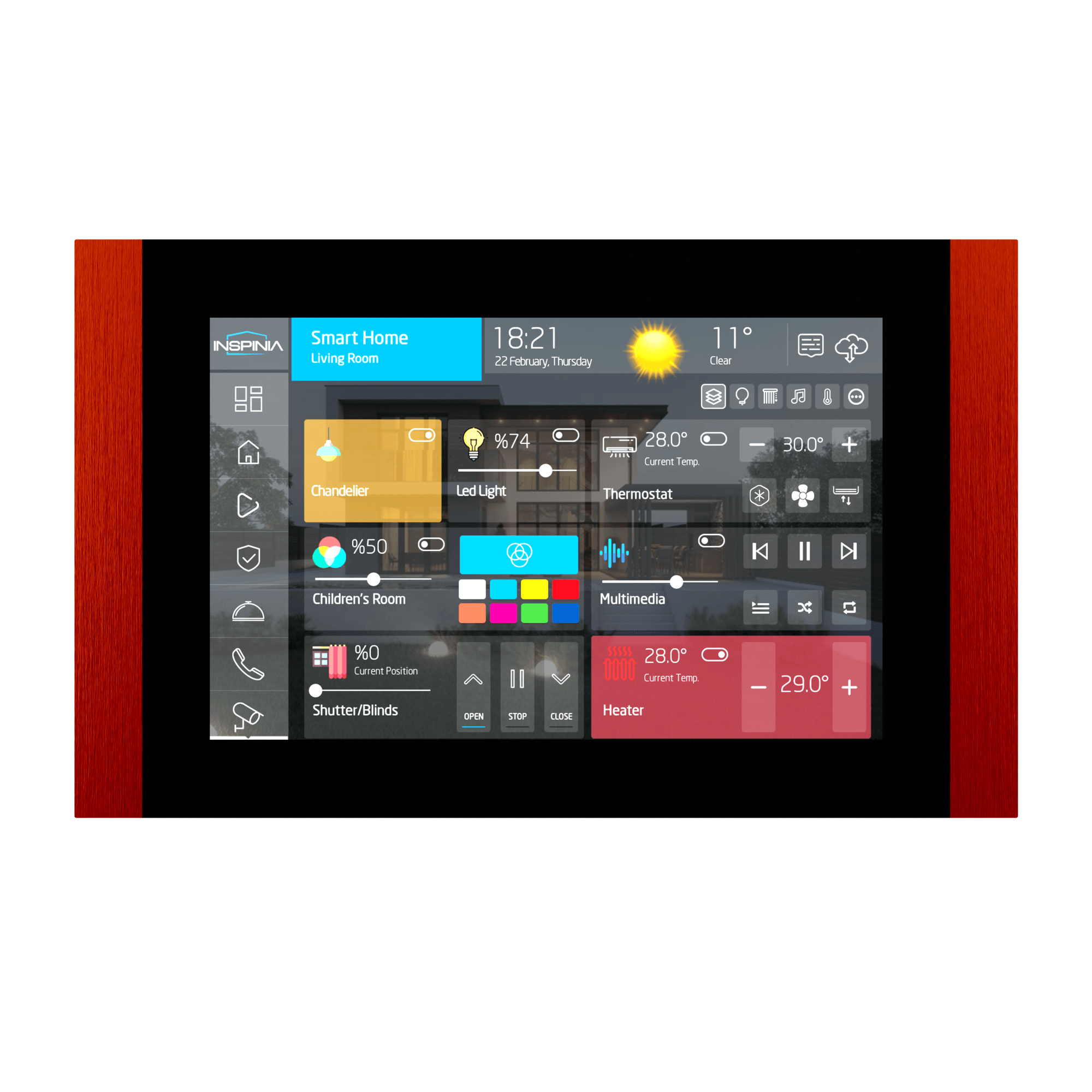 INSPINIA 8 SQ Touch Panel